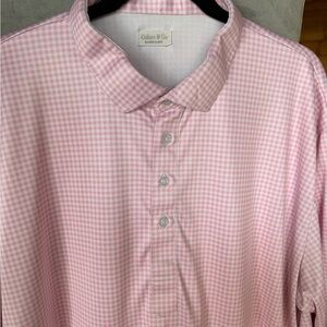 COLLARS & Co Pink Gingham Men's Shirt